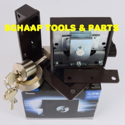 Veiligheidsoplegslot verstelbare buitencilinder 48-61mm SKG** draairichting 1 Hollands rechts | 1754VS-1